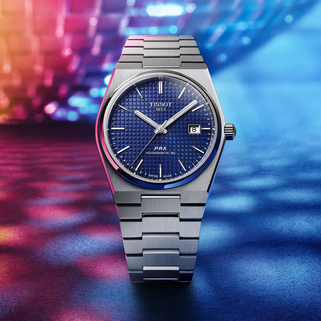 Reloj Tissot PRX Powermatic 80 40mm Automático Hombre Azul T137.407.11.041.00 – vista oficial 6