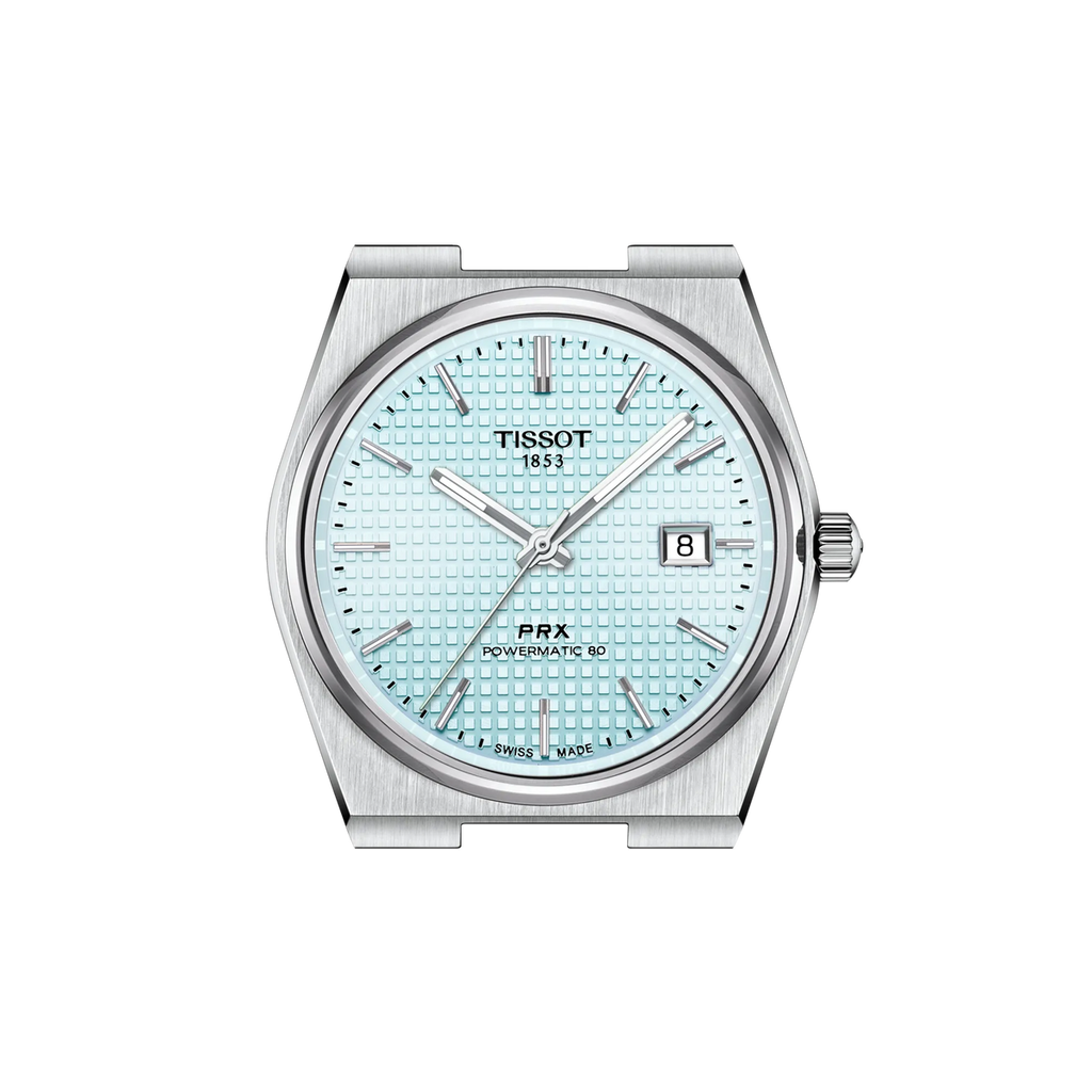 Reloj Tissot PRX Powermatic 80 40 mm Automático Azul hielo T137.407.11.351.00 – vista oficial 6