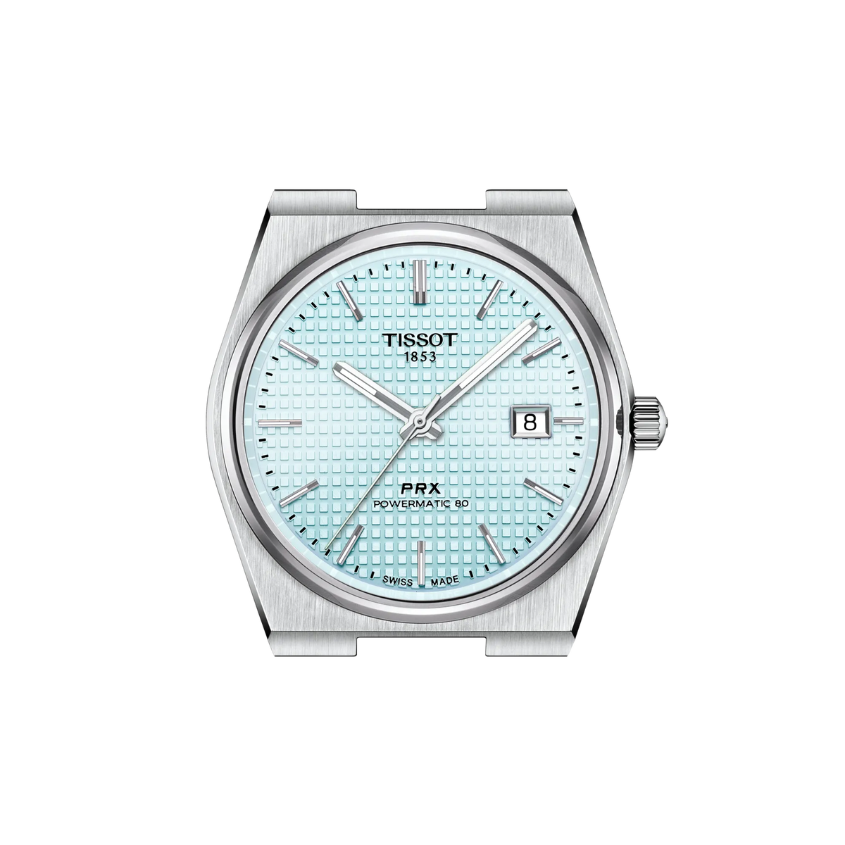 Reloj Tissot PRX Powermatic 80 40 mm Automático Azul hielo T137.407.11.351.00 – vista oficial 6