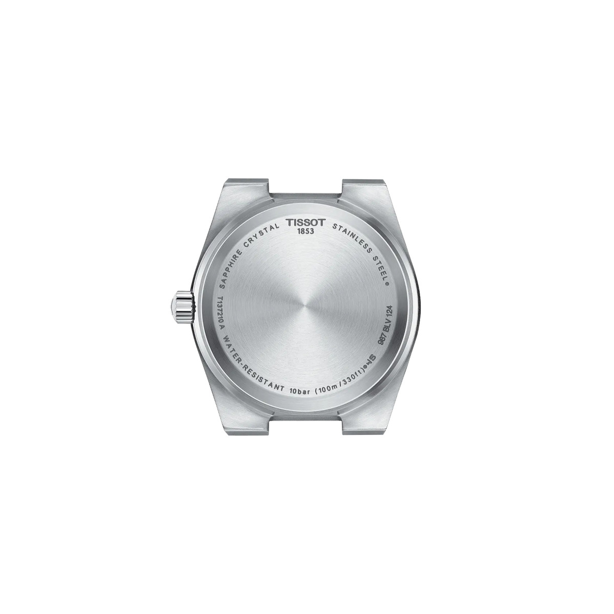 Reloj Tissot PRX 35 mm Cuarzo Verde claro T137.210.11.091.00 – vista posterior