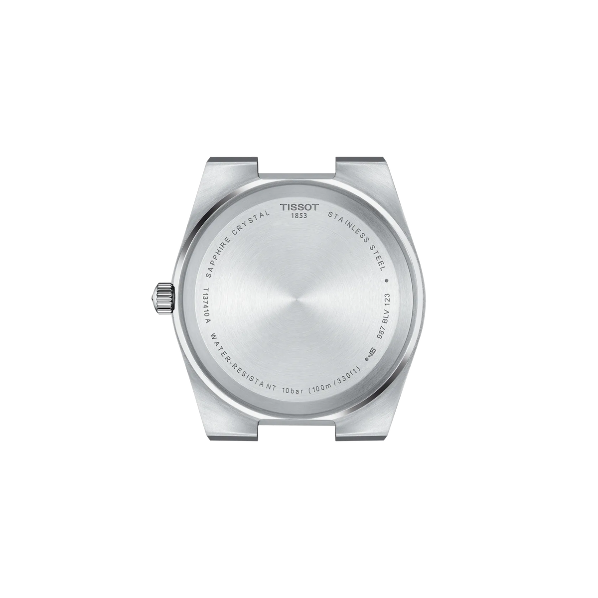 Reloj Tissot PRX 40 mm Cuarzo Azul T137.410.16.041.00 – vista posterior