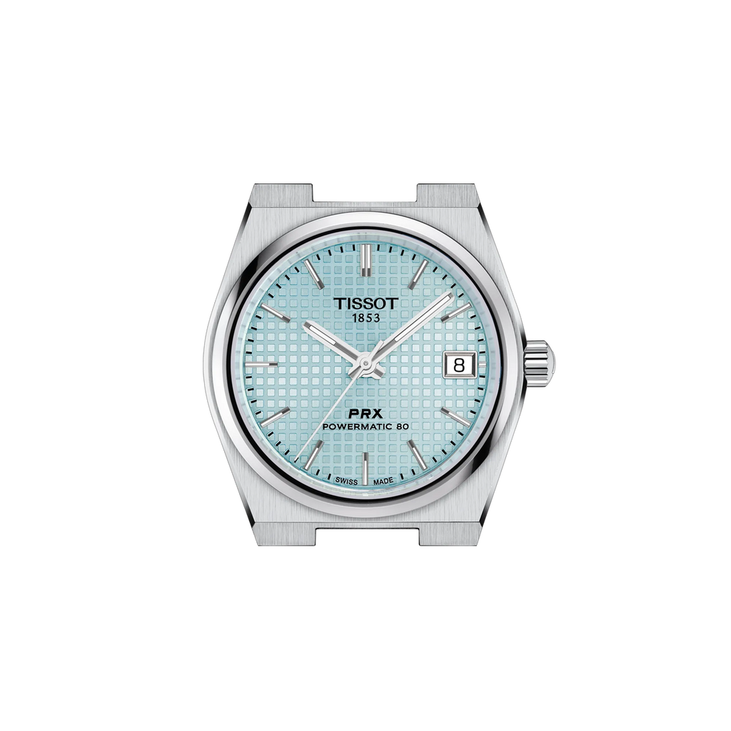Reloj Tissot PRX Powermatic 80 35 mm Automático Azul hielo T137.207.11.351.00 – vista oficial 6