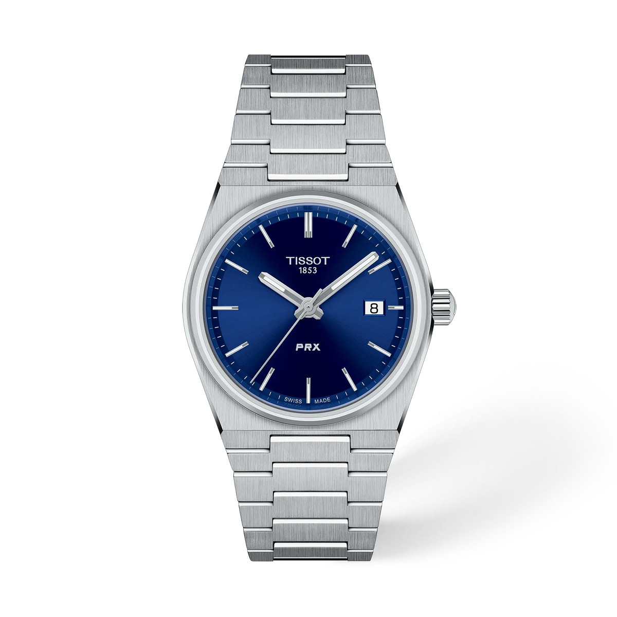 Reloj Tissot PRX 35mm Cuarzo Unisex Azul T137.210.11.041.00 – vista frontal