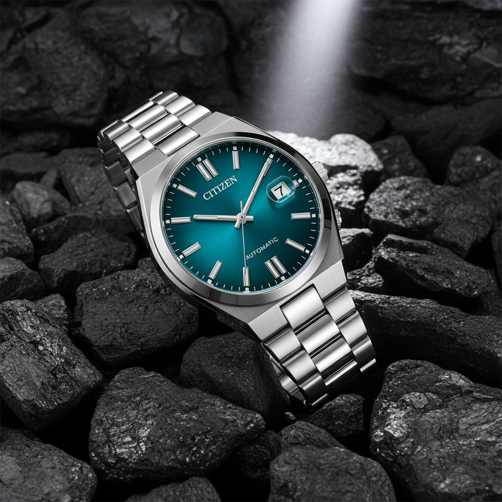 Montre Citizen Tsuyosa NJ0151-88X Automatique Homme Turquoise