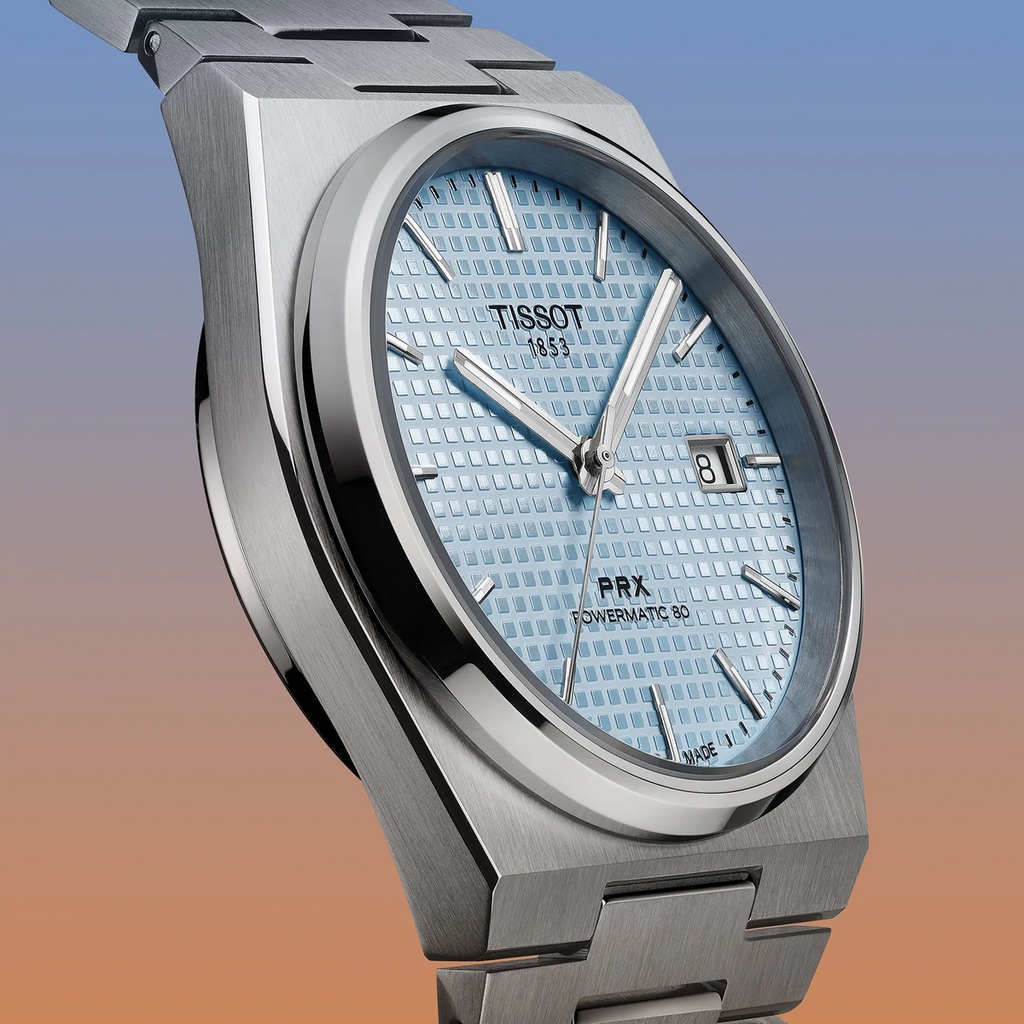 Reloj Tissot PRX 35mm Cuarzo Unisex Azul T137.210.11.041.00 – vista oficial 5