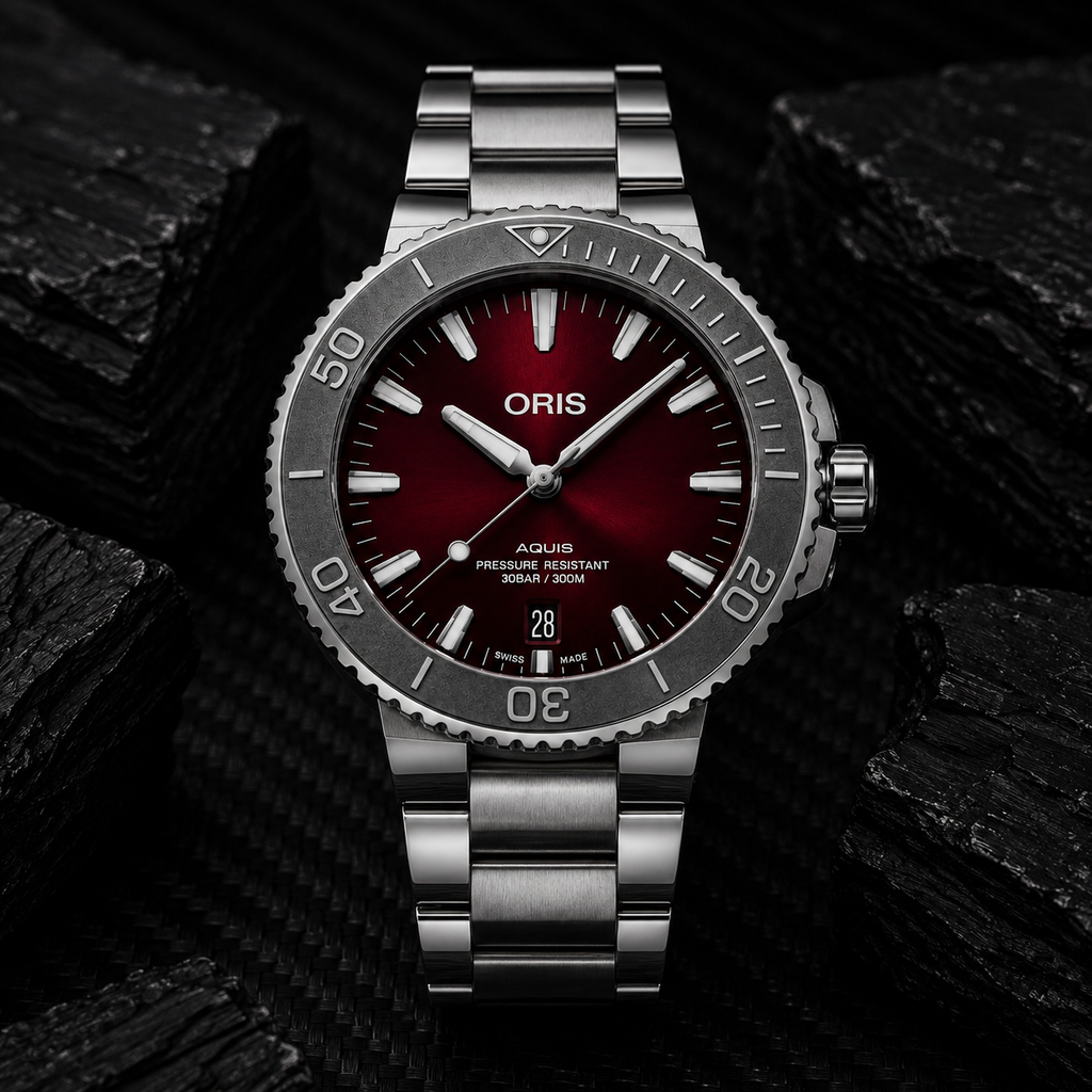 Oris Aquis Date Cherry 43.5 mm