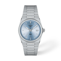 Reloj Tissot PRX 35 mm Cuarzo Azul claro T137.210.11.351.00 – vista frontal