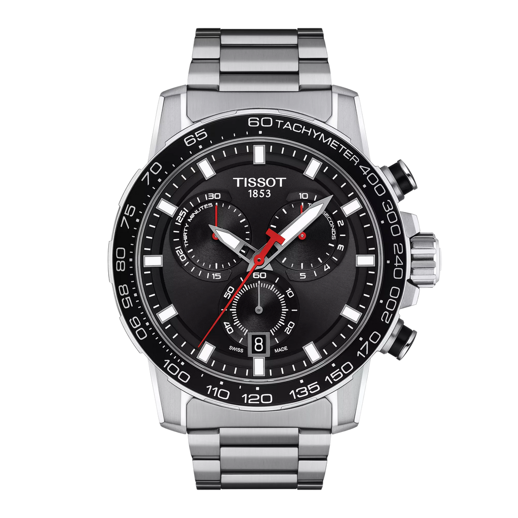 Reloj Tissot Supersport Chrono 45.5mm Cuarzo Cronógrafo Hombre Negro T125.617.11.051.00 – vista oficial 5