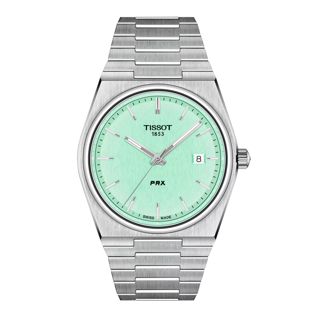 Reloj Tissot PRX 40 mm Cuarzo Verde claro T137.410.11.091.01 – vista oficial 5