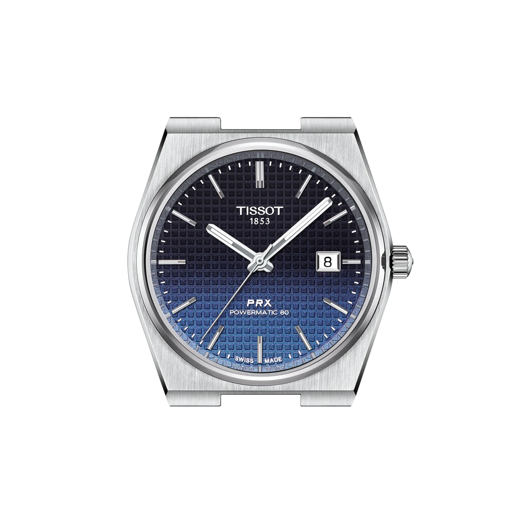 Reloj Tissot PRX Powermatic 80 40 mm Automático Azul degradado T137.407.11.051.01 – vista oficial 6
