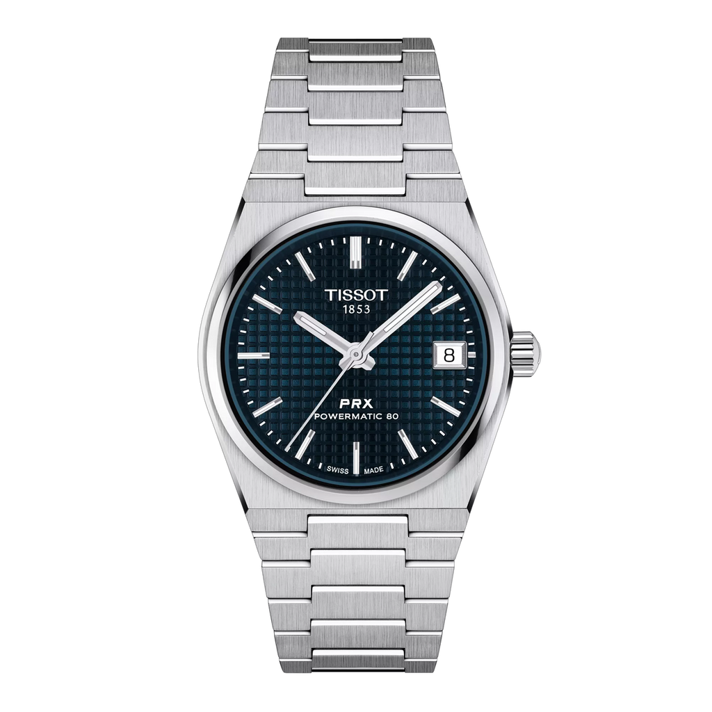 Reloj Tissot PRX Powermatic 80 35 mm Automático Azul T137.207.11.041.00 – vista oficial 5