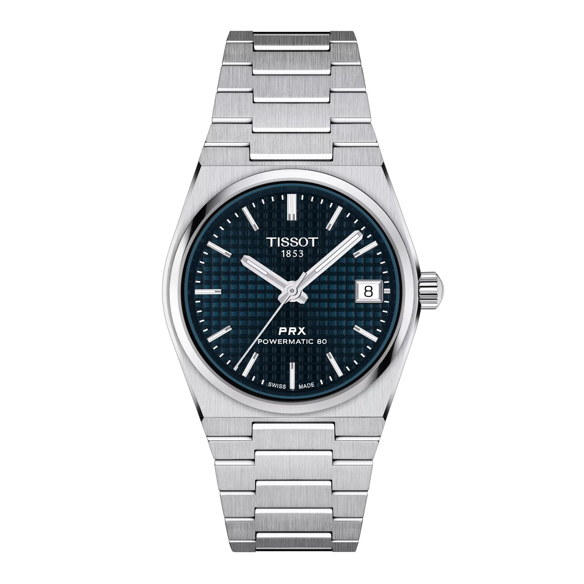 Reloj Tissot PRX Powermatic 80 35 mm Automático Azul T137.207.11.041.00 – vista oficial 5