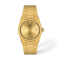 Reloj Tissot PRX 35 mm Cuarzo Dorado T137.210.33.021.00 – vista frontal