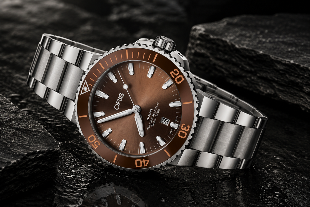 Oris Aquis Date Brown 43.5 mm