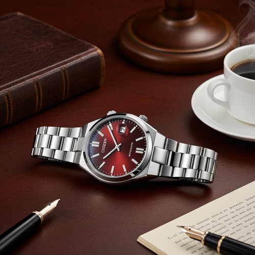 Citizen Tsuyosa NJ0150-56W Red