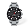 Reloj Tissot Supersport Chrono 45.5mm Cuarzo Cronógrafo Hombre Negro T125.617.11.051.00 – vista frontal