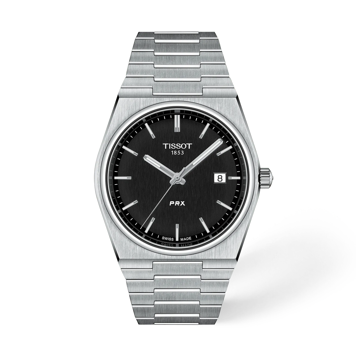 Reloj Tissot PRX 40mm Cuarzo Hombre Negro T137.410.11.051.00 – vista frontal