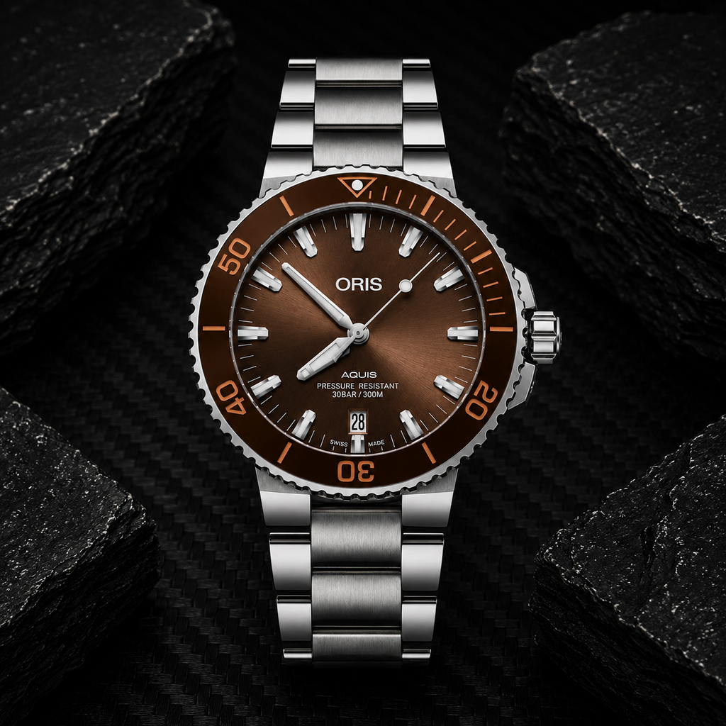 Oris Aquis Date Brown 43.5 mm