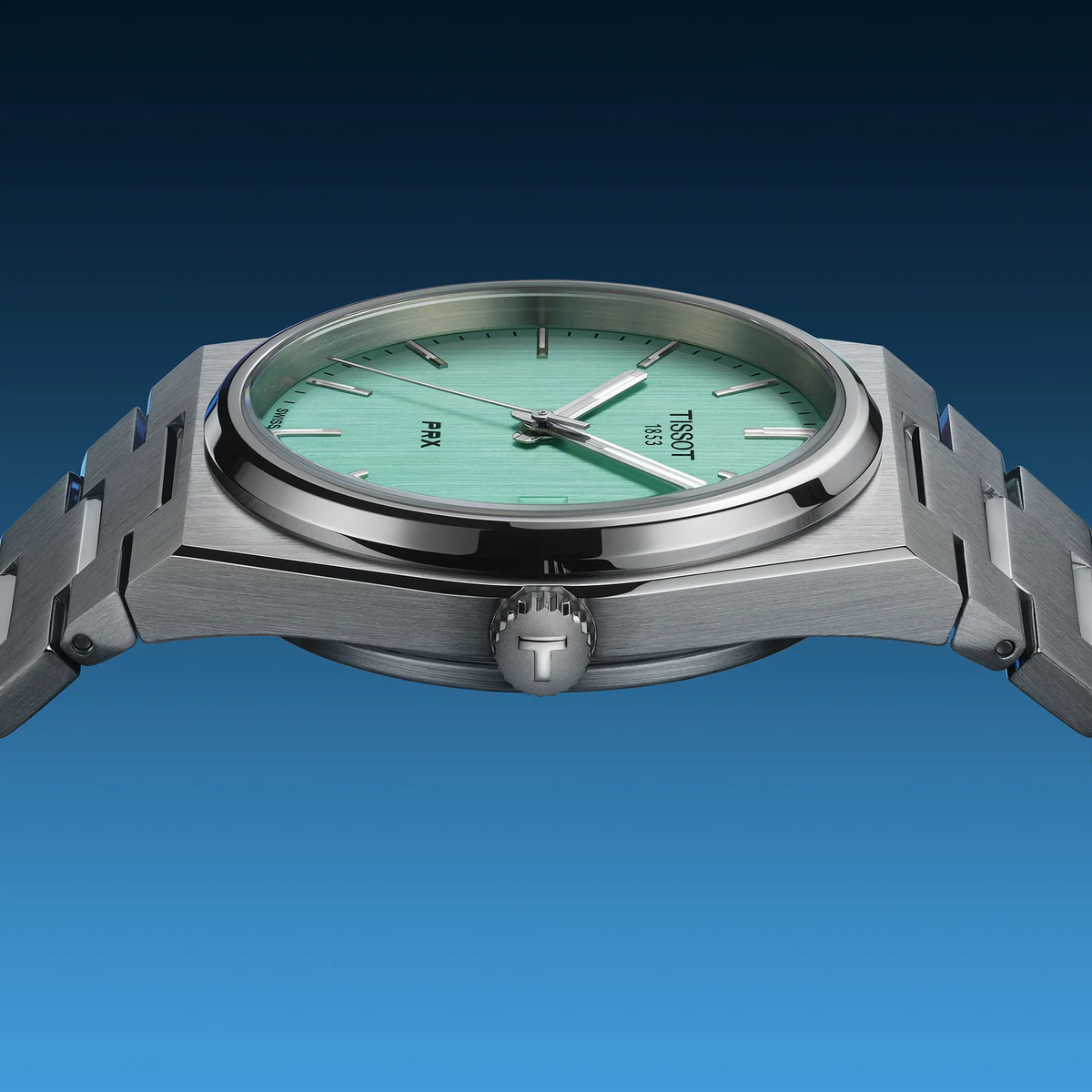 Reloj Tissot PRX 35 mm Cuarzo Verde claro T137.210.11.091.00 – vista oficial 5