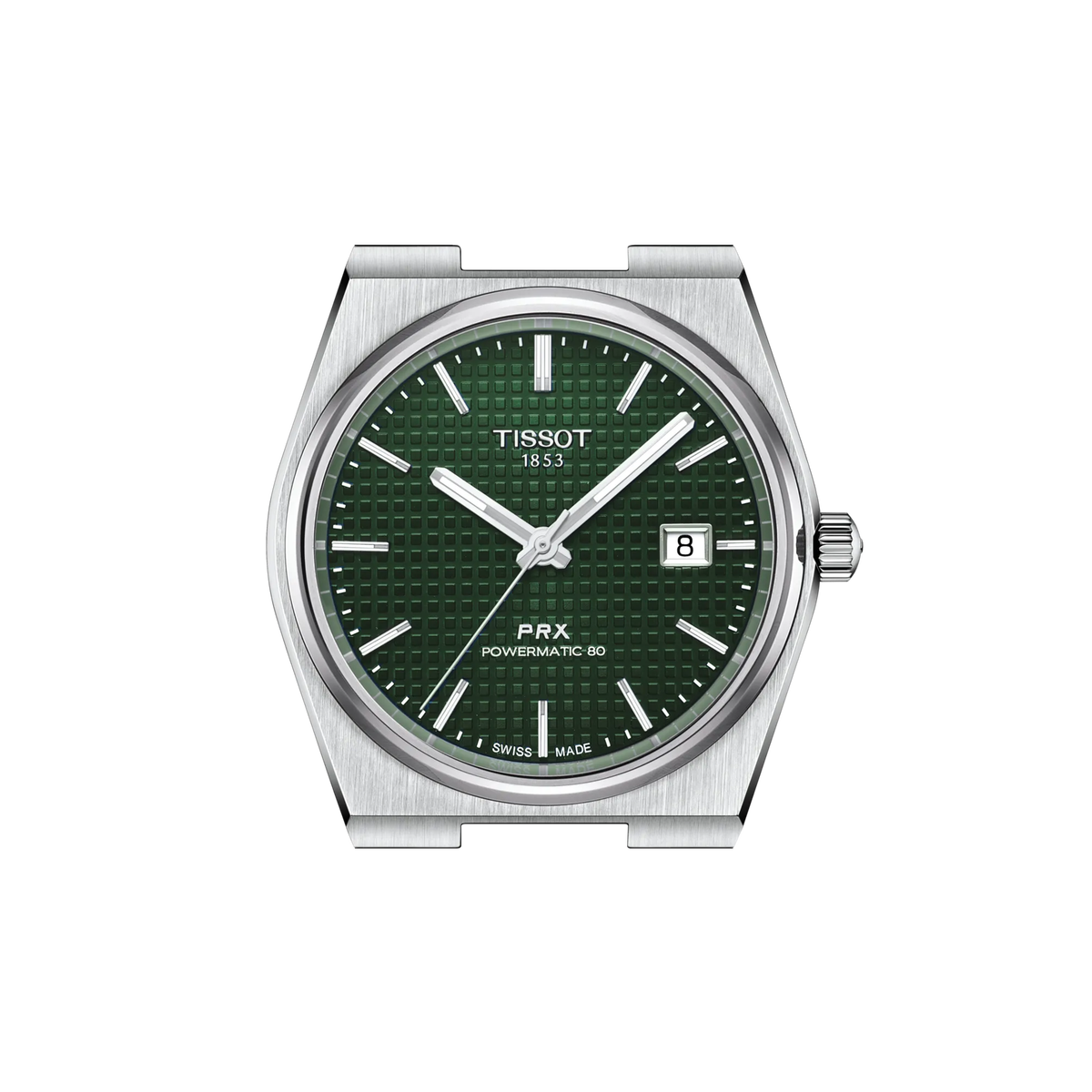 Reloj Tissot PRX Powermatic 80 40mm Automático Hombre Verde T137.407.11.091.00 – vista oficial 6