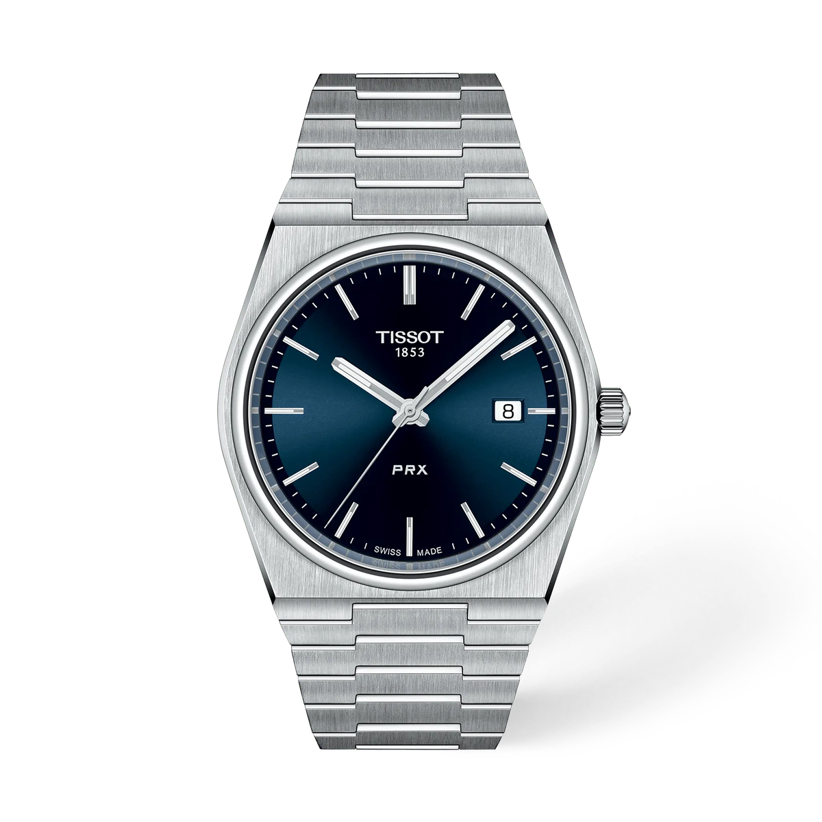 Reloj Tissot PRX 40mm Cuarzo Hombre Azul T137.410.11.041.00 – vista frontal