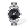 T127.410.11.051.00 — Vista frontal del reloj Tissot Gentleman 40mm con sombra