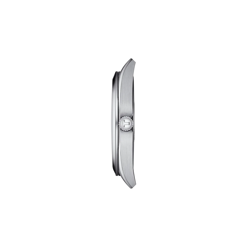 T127.410.11.041.00 — Vista de perfil de la caja del reloj Tissot Gentleman 40mm