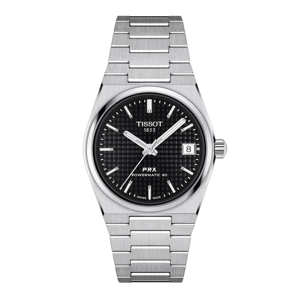 Reloj Tissot PRX Powermatic 80 35 mm Automático Negro T137.207.11.051.00 – vista oficial 5
