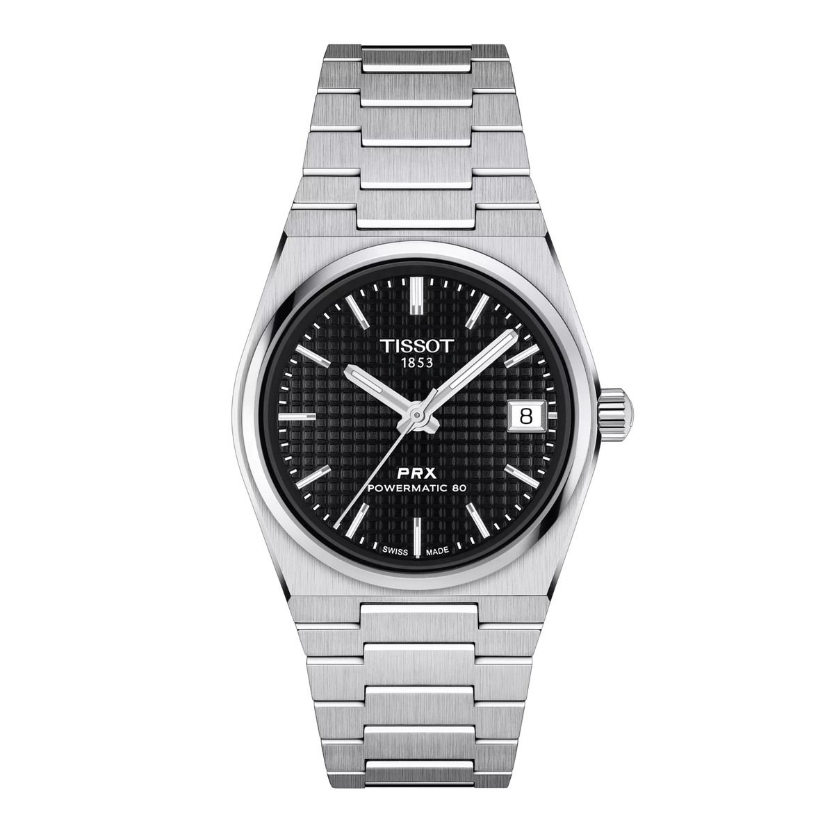 Reloj Tissot PRX Powermatic 80 35 mm Automático Negro T137.207.11.051.00 – vista oficial 5