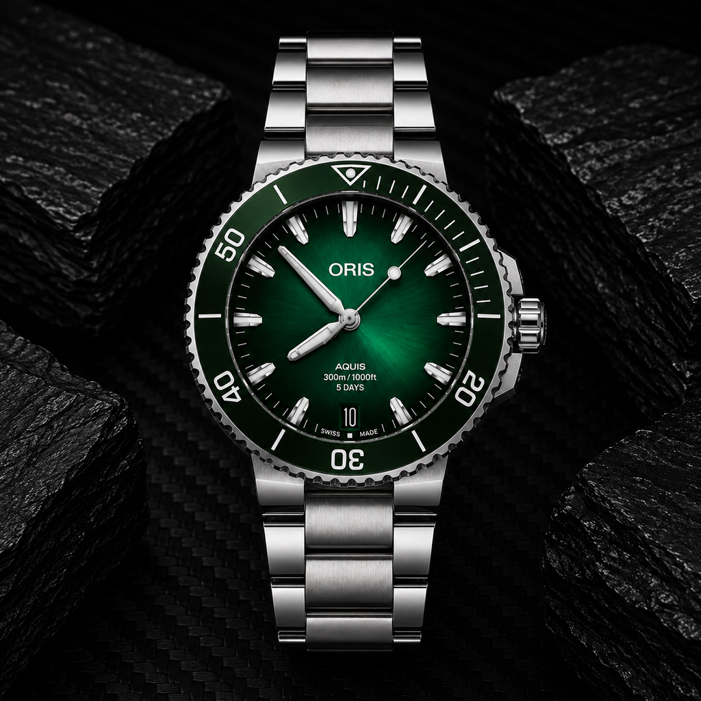 Oris Aquis Date Green 43.5 mm