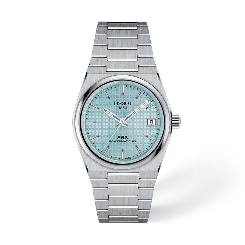 Tissot PRX Powermatic 80 35 mm Azul hielo nacarado T137.207.11.351.01