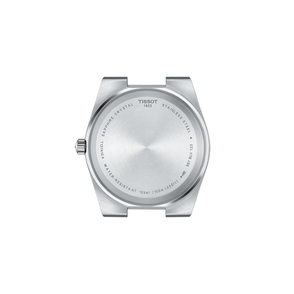 Reloj Tissot PRX 40mm Cuarzo Hombre Plata T137.410.11.031.00 – vista posterior