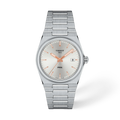 Reloj Tissot PRX 35mm Cuarzo Unisex Plata T137.210.11.031.00 – vista frontal