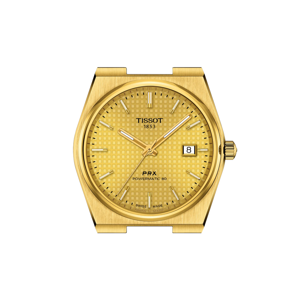 Reloj Tissot PRX Powermatic 80 40 mm Automático Champán T137.407.33.021.00 – vista oficial 6