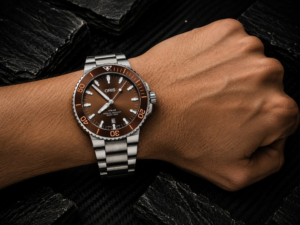 Oris Aquis Date Brown 43.5 mm