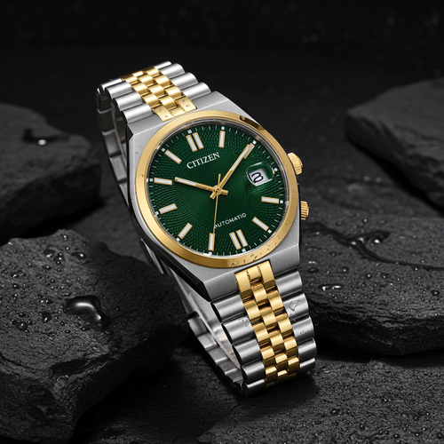 Citizen Tsuyosa 60 NK0024-54X Two-Tone Green