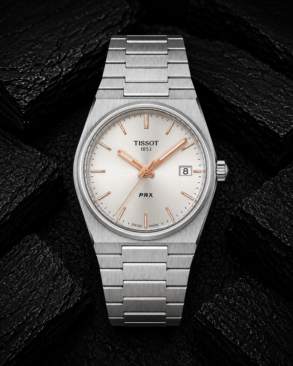 Tissot PRX 40mm Plata