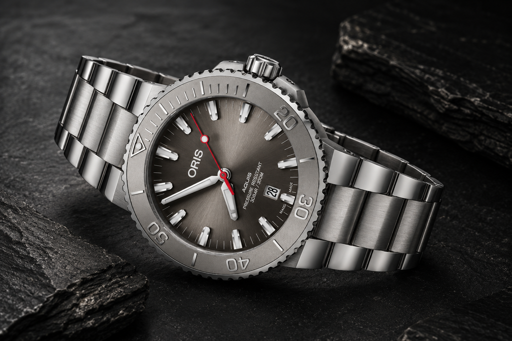 Oris Aquis Date Grey 43.5 mm