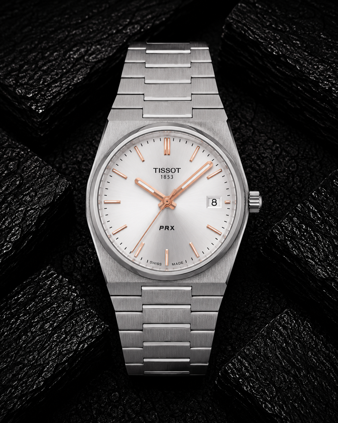Tissot PRX 35mm Plata