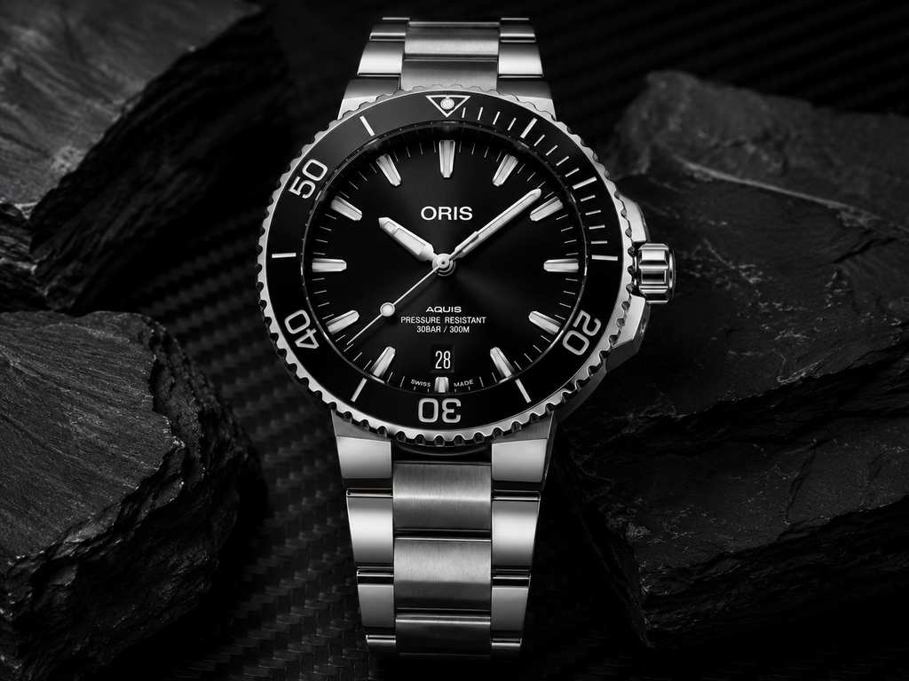 Oris Aquis Date Black 43.5 mm