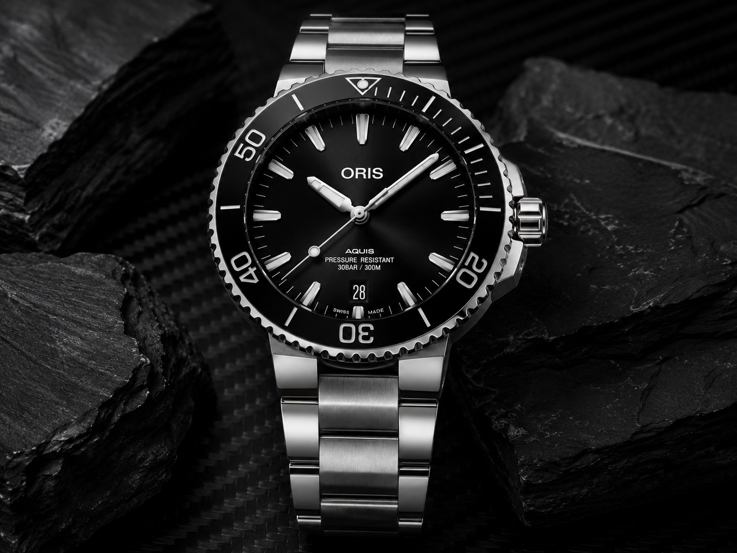 Oris Aquis Date Black 43.5 mm