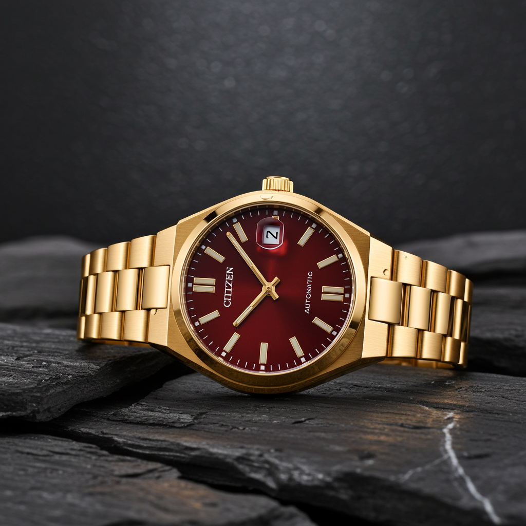 Montre Citizen Tsuyosa NJ0153-82X Automatique Homme Rouge