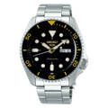 Reloj Seiko 5 Sports SRPD57K1 Automático Hombre Negro Dorado 42,5 mm
