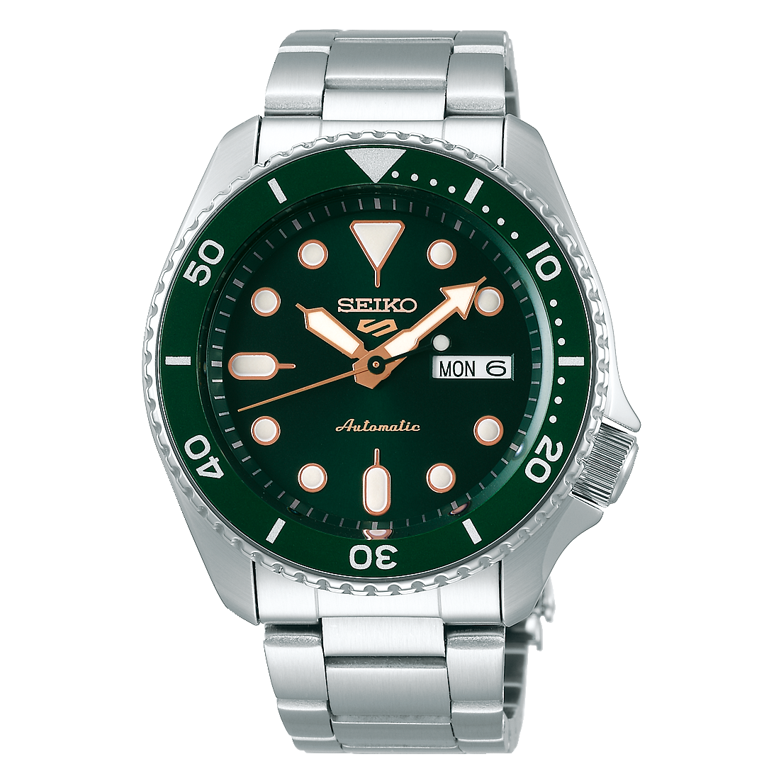 Reloj Seiko 5 Sports SRPD63K1 Automático Hombre Verde – imagen oficial Seiko