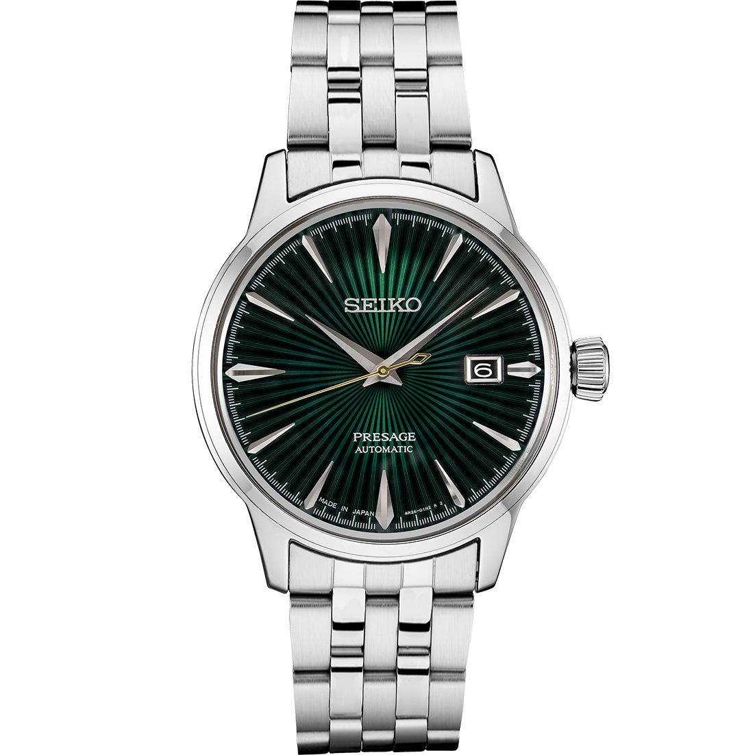 Reloj Seiko Presage Cocktail Time SRPE15J1 Automático Hombre Verde – imagen oficial Seiko
