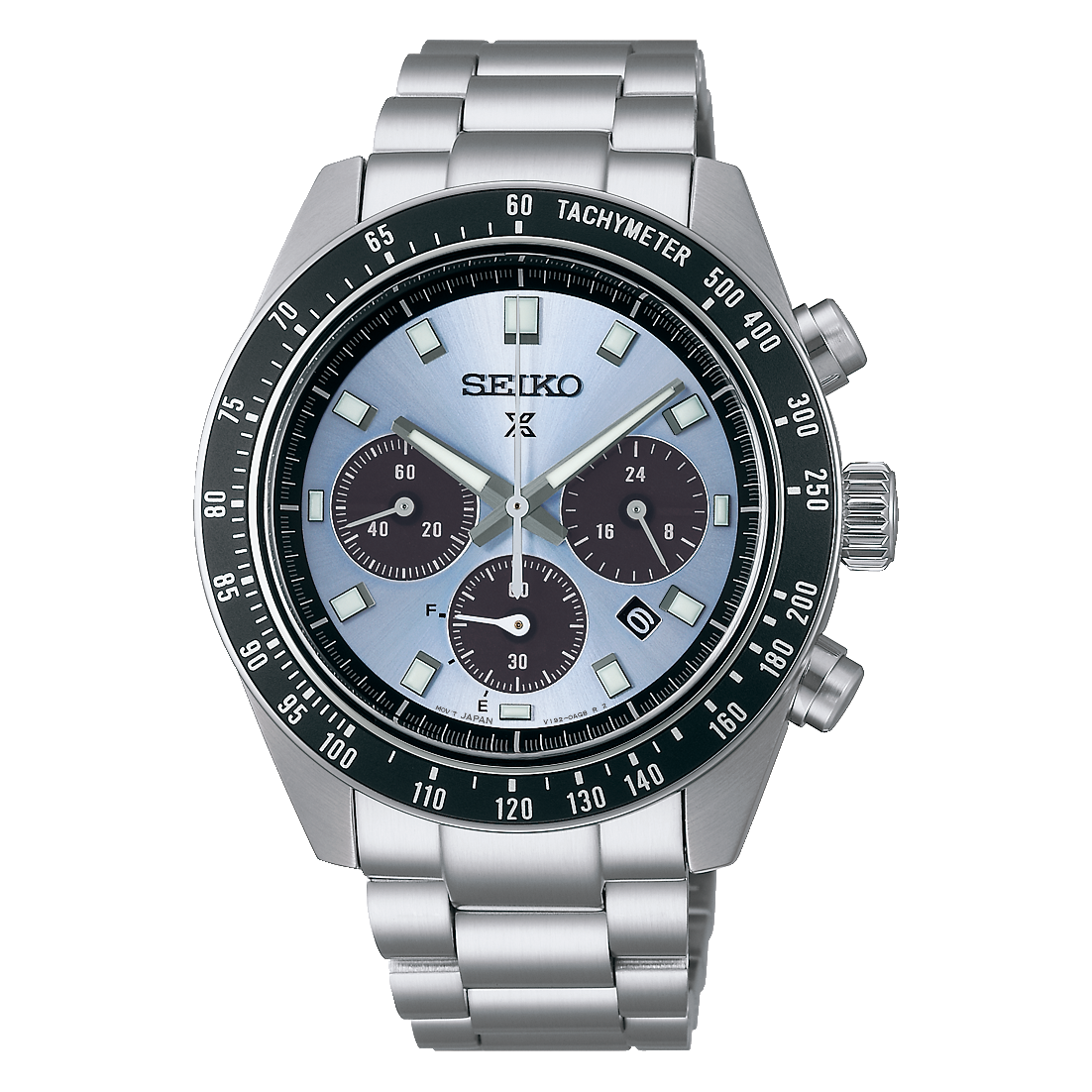 Reloj Seiko Prospex Speedtimer SSC935P1 Solar Cronógrafo Hombre Azul 41,4 mm