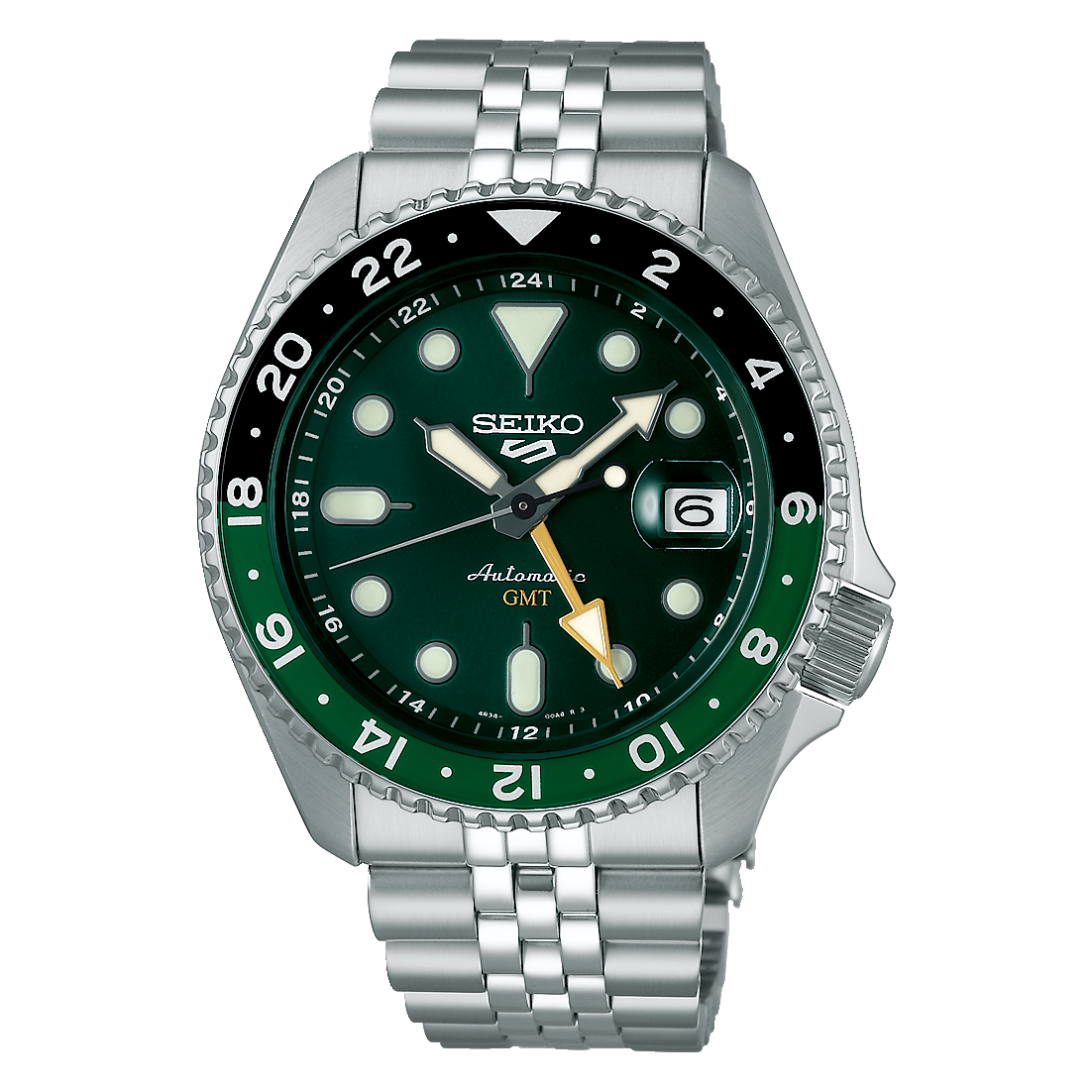 Reloj Seiko 5 Sports GMT SSK035K1 Automático Hombre – imagen oficial Seiko