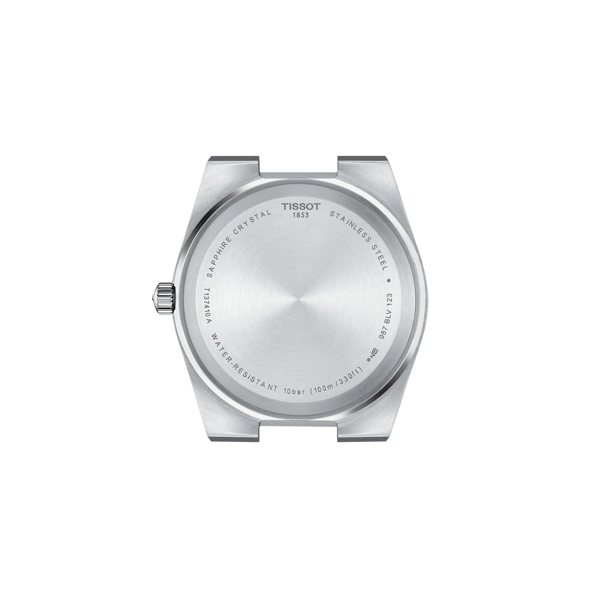 Reloj Tissot PRX 40mm Cuarzo Hombre Negro T137.410.11.051.00 – vista posterior