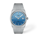 Reloj Tissot PRX Powermatic 80 40 mm Automático Azul hielo degradado T137.407.11.351.01 – vista frontal