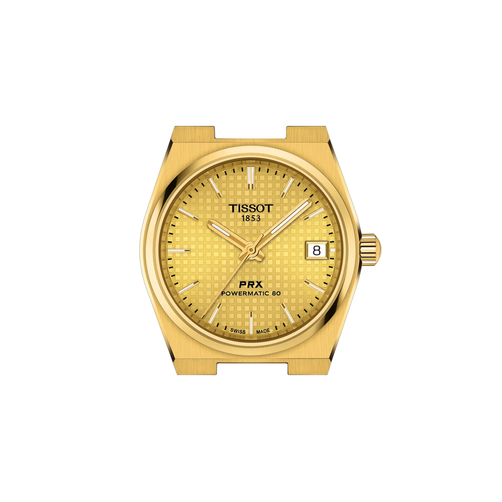 Reloj Tissot PRX Powermatic 80 35 mm Automático Champán T137.207.33.021.00 – vista oficial 6